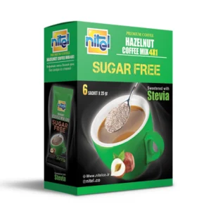 کافی میکس 4 در 1 فندقی رژیمی نی تل بسته 6 عددی